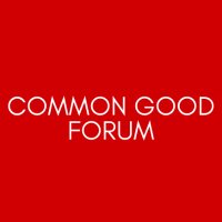 Common Good forum (@commongoodf) 's Twitter Profile