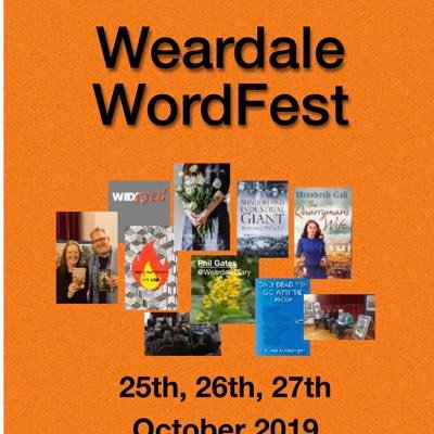 Weardale Wordfest is a new literary festival that began in 2018 showcasing local authors from the Weardale area. Runs from 25th to 27th October 2019