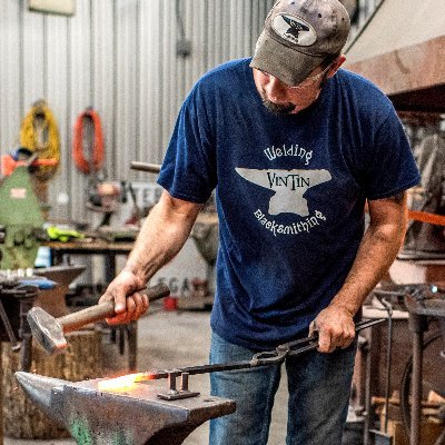 VinTinWelding's profile picture. High End Ornamental Iron Decor - Blacksmith Studio in Falling Waters, WV (https://t.co/hthYL5rUZD)