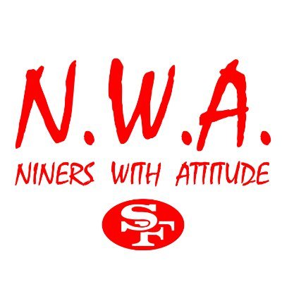 The Original NWA clothing since 2012. T-Shirts, Hoodies, Hats, Flags & more! Hashtag #NinersWithAttitude + tag us & we'll repost your pic!