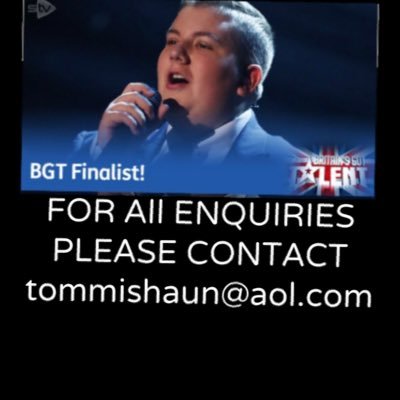 @BGT Finalist 2017 and @davidwalliams Golden Buzzer. Instagram: KyleTomlinson20 https://t.co/GvCS6E8Hy5 Email: Kyletomlinsonmusic@gmail.com