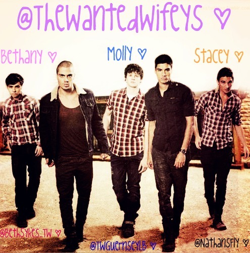 The Wanted's Wives ;D We follow back! Follow our personals, @BethSykes_TW @TWGuernseyLB & @NathansFly