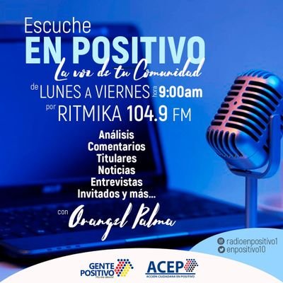 Programa de radio conducido por @palmaorangel. Transmitido por la señal de Rítmika 104.9 La FM Espectacular de Guayana D Lunes a viernes a las 9:00 AM.