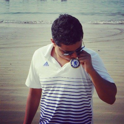 @chelseafc fan, Occasional cook, Moody, Classical rock lover, Terrible dancer, Software Engineer by profession.