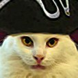 Everyone's favourite little white cat who likes to wear a tricorne and challenge villainous rats to duels.