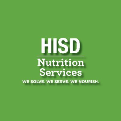 Official Twitter account for the Houston Independent School District's Nutrition Services Department.