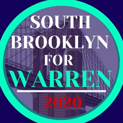 South Brooklyn is all in for Warren! Come say hi any Wednesday night at Minnie's Bar in Sunset Park (885 4th Ave) 7.30-9.30, or DM us to get involved!