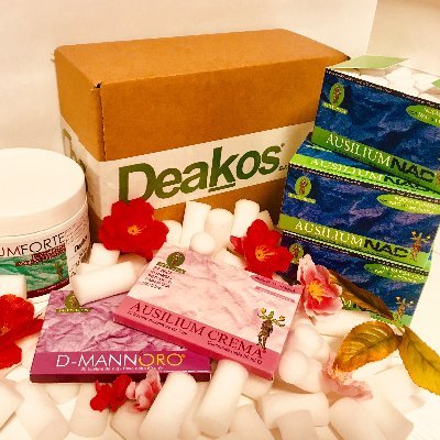 Deakos это итальянская парафармацевтическая компания. Продукция содержит натуральные компоненты: d-маннозу, n-ацетилцистеин, эктстракт Нони и других трав