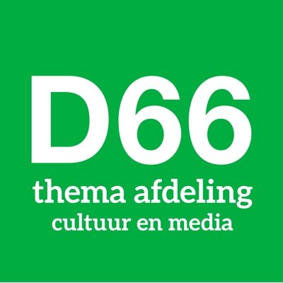 Twitter van D66 Thema Afdeling Cultuur &  Media /Kunst /Cultuur /Media /Literatuur /Architectuur /Muziek / Fotografie /Film /D66 Kunst-, Cultuur en Mediabeleid