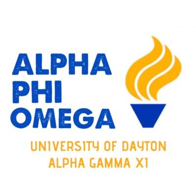 The Alpha Gamma Xi chapter at the University of Dayton. Leadership, friendship and service.