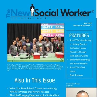 The New Social Worker--the magazine for social work careers, published since 1994. #socialwork #socialworkcareers #socialworkjobs #swtech #selfcare #ethics