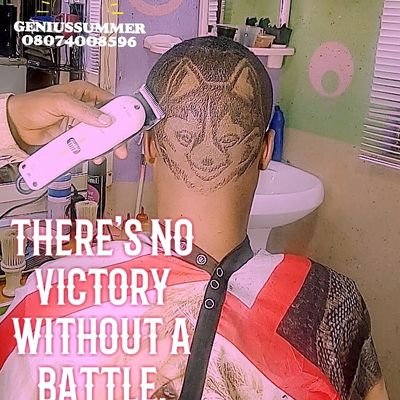 In as much as every sensible man 👨👩👧👧 can bow their heads 👨 to clippers ✂ i'll rule the world 🌍with barbering 💈