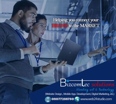 Bizcomtec solutions is a Digital  marketing production and business empowerment facilitation company based in Lagos Nigeria, we deploy our best skill to help