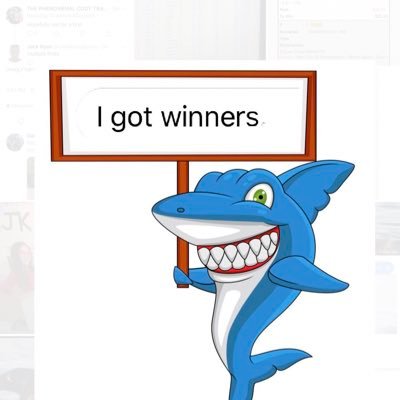 need gambling winners? follow the shark and everyone will eat. YTD: (8-4-1)