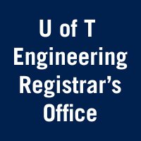 U of T Engineering RO (@uofteng_registr) 's Twitter Profile