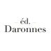 Éditions Daronnes (@Ed_Daronnes) Twitter profile photo