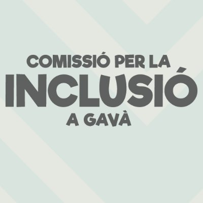Sóm la Comissió per la Inclusió a Gavà i treballem per la inclusió des de l'òptica de la diversitat: persones amb potencial, no amb mancances. ♥ Baix Llobregat.