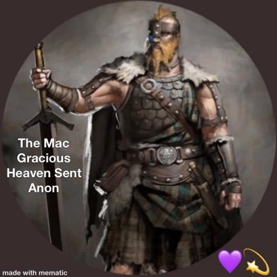 NotTheMacAnon1's profile picture. Truth, Justice & Freedom