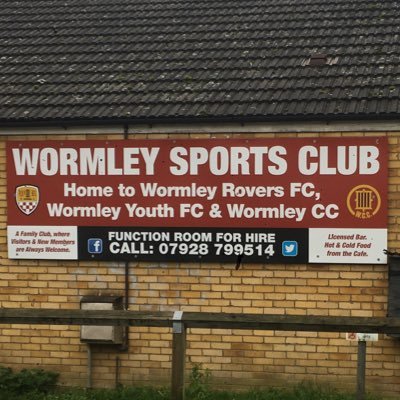 Wormley sports club. Home to Wormley Fc, Wormley Youth and Wormley cricket club.Function hall available to hire.