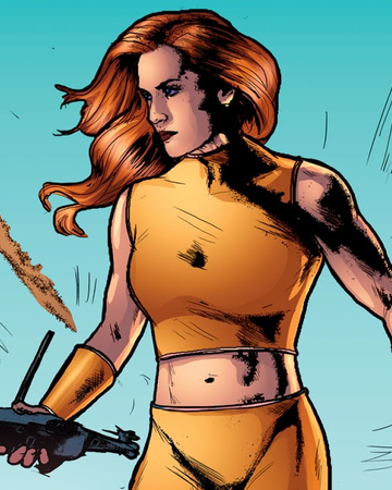 I am Giganta! Your puny cities and weapons are like toys to me! If you piss me off enough and I'll squash you like a bug! (RP +18)