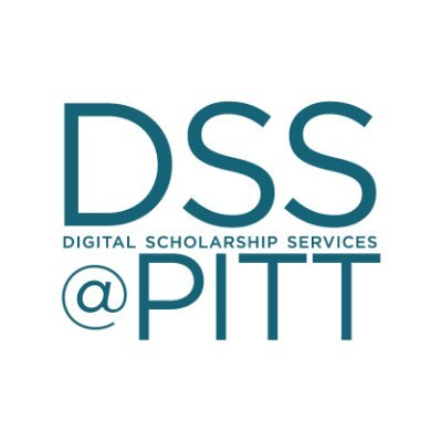 Digital Scholarship Services in @PittLibraries at the University of Pittsburgh. Digital project consultations, skills-based workshops, and hands-on digitization