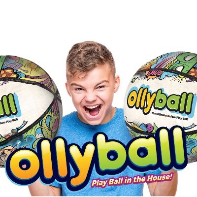 Ollyball Ultimate Indoor Play Ball🥇 WINNER of a Toy of the Year💥 Play Ball in the House!           📖 2 U.S. Utility Patents
