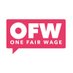 One Fair Wage (@onefairwage) Twitter profile photo