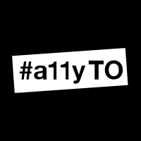 #a11yTO (@a11yto) 's Twitter Profile Photo