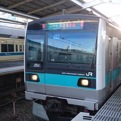 幼い頃から鉄道好きな高2ですが、詳しくはないです。/常磐緩行線と横浜線推し。特にE233-2000番台が好き。愛車は横コツE73編成(付属車)/撮影目的は記録なので批判等ご遠慮下さい/無言フォロー失礼します。 /クソリプ、クソ引RTは無視/スマホ鉄、時々コンデジ/東海道線に早くLCDを！/村岡新駅断固反対！