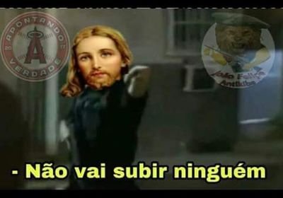 não vai subir ninguém