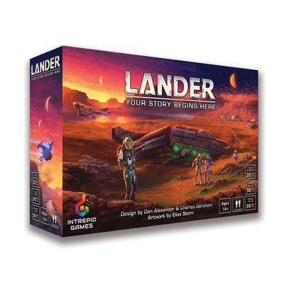 A resource management strategy board game. Complete missions by collecting resources and developing your crew. Coming to Kickstarter March 2020.