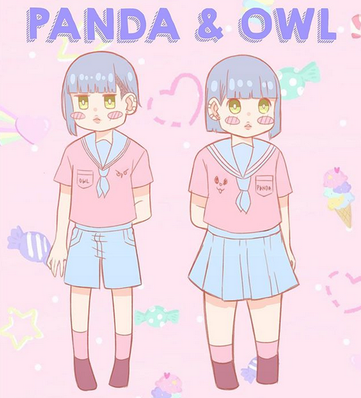 Panda & Owl is a duo group of designers. From clothes to shoes, creating and realizing our dream designs.