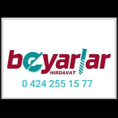 hirdavat,nalburiye,civata,makina,boya ve daha bir cok alanda binlerce cesitle hizmet veriyoruz