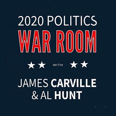 Political insiders @JamesCarville and @AlHuntDC talk COVID19, election strategy & interview political players. Produced by @jt_podcastexec @ncpodcasts