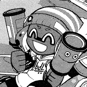 Welcome to our fan translation group for the Splatoon manga! くコ:彡 Run by @CureAdelie; Banner art by @ZoruaChu; Icon edit by @CureAdelie