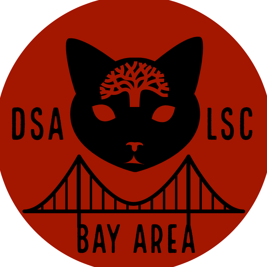 Our @dsa_lsc Local cultivates a movement ecosystem building dual power in SF Bay communities, @demsocialists Chapters, @symbiosisrev Calí & with partner orgs