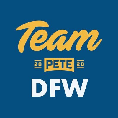 TeamPeteDFW's profile picture. The grassroots Organizing Team for @PeteForAmerica in DFW & North Texas. See our friends @TXforPete 👢  #TeamPete #BootEdgeEdge #PeteForPresident