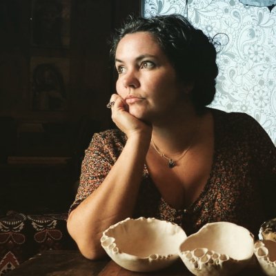 Designer/Maker/Artist working mostly in metal and ceramics: natural forms and structure; microscopic & scientific imagery and plants are all inspiration.