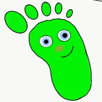 Clark the Green Footprint - @ClarkCarbon Twitter Profile Photo