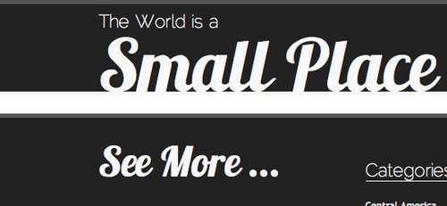 Travel Blog Extraordinaire! Show off your photos and share your stories.