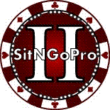 Sit N Go Pro II is an online poker training system which developes a players sit and go strategy.
