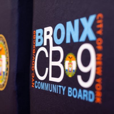 Bronx Community Board 9 proudly represents almost 200,000 residents, as well as countless businesses and organizations, in the southeast Bronx.
