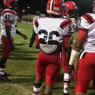 RB , class of 22’ , 5’7 , 180lbs - cairo high school , bench 250, power clean 265, back squat 405, front squat 345, GPA 3.0, 40 time 4.5