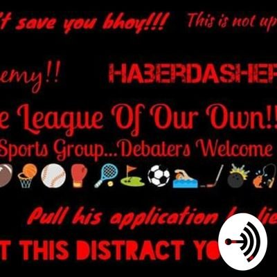 Sports podcast for the League of Our Own Facebook page....link in bio....goal is to be one of the realest groups and podcasts around