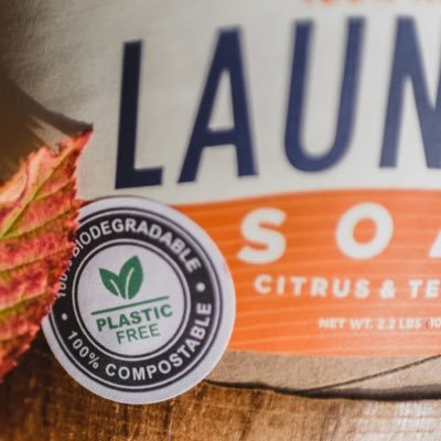 #plasticfree and #zerowaste all natural laundry soap made in Lakewood, Ohio.