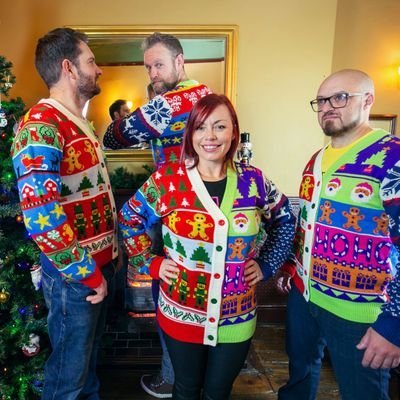 Home of the famous light-up Christmas Jumpers and Christmas Sweaters. Seen on TV and Film. UK based brand that sells worldwide. http://www.cheesychristmasjumper