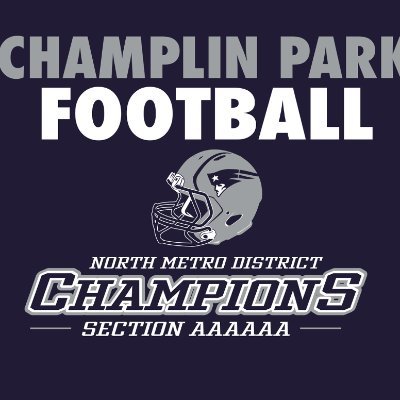 Official account of Champlin Park High School Football, 2019 6A State Runner Up, #getafterit