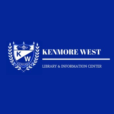 KenWestLibrary's profile picture. Official Twitter account for the Kenmore West High School Library.  Follow us for updates on upcoming events, new resources, and book recommendations!