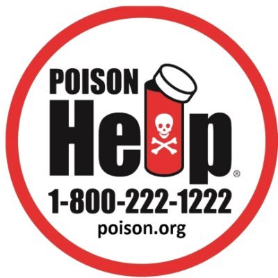 -Free professional treatment recommendations in cases of exposure to hazardous toxins
-24/7 Hotline 
-For emergencies or questions, call: 1-800-222-1222