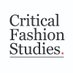 Critical Fashion Studies (@fashioncritical) Twitter profile photo Critical Fashion Studies (@fashioncritical) Twitter profile photo